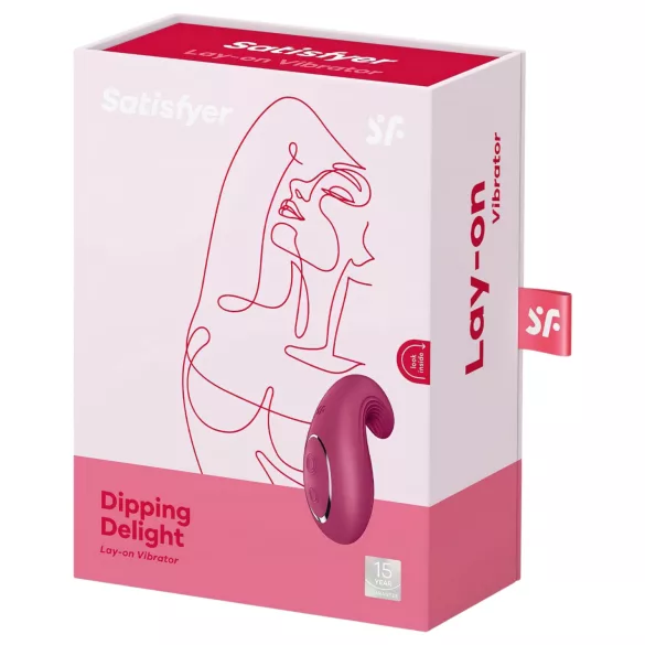 Satisfyer - Vibrator clitoridian reîncărcabil - stimulare intensă - roșu