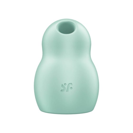 Satisfyer Pro To Go 1 - vibrator clitoridian cu baterii, cu tehnologia de stimulare a pulsațiilor aerului (mentă)