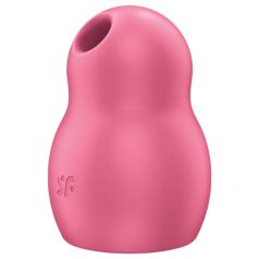   Satisfyer Pro To Go 1 - stimulare clitoris cu pulsatii aer - reîncărcabil, roșu