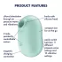 Satisfyer Pro To Go 2 - stimulator clitoridian cu unde de aer - reîncărcabil