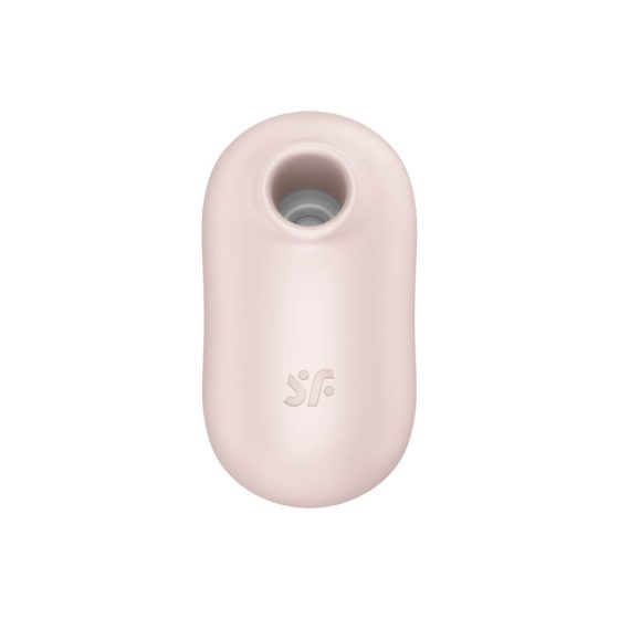 Satisfyer Pro To Go 2 - vibrator clitoridian cu valuri de aer, alimentat cu baterie (bej)