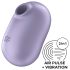 Satisfyer Pro To Go 2 - stimulator clitoridian cu undă de aer - mov