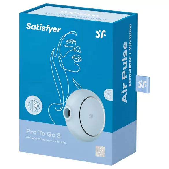 Satisfyer Pro To Go 3 - stimulatoare clitoris cu unde de aer - reîncărcabil