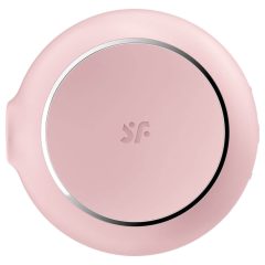   Satisfyer Pro To Go 3 - vibrator stimulator clitoridian cu acumulator și tehnologie de aer (roz)