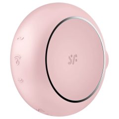   Satisfyer Pro To Go 3 - vibrator stimulator clitoridian cu acumulator și tehnologie de aer (roz)