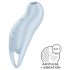 Satisfyer Pocket Pro 1 - Stimulator clitoridian cu unde aer (albastru)