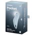 Satisfyer Pocket Pro 1 - Stimulator clitoridian cu unde aer (albastru)