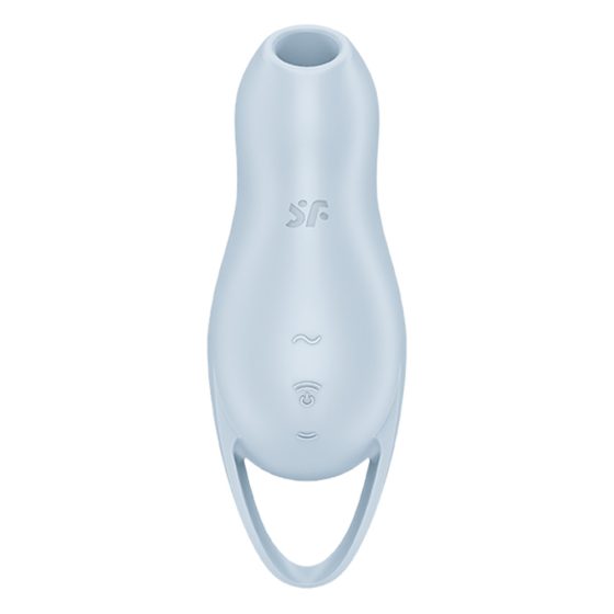Satisfyer Pocket Pro 1 - stimulator de clitoris cu undă de aer alimentat de baterii (albastru)