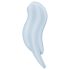 Satisfyer Pocket Pro 1 - Stimulator clitoridian cu unde aer (albastru)