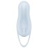 Satisfyer Pocket Pro 1 - Stimulator clitoridian cu unde aer (albastru)