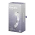 Satisfyer - dildo din sticlă cu două capete - transparent