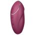 Satisfyer Tap & Climax 1 - vibrator și stimulator clitoris 2în1 - roșu