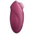 Satisfyer Tap & Climax 1 - vibrator și stimulator clitoris 2în1 - roșu