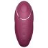 Satisfyer Tap & Climax 1 - vibrator și stimulator clitoris 2în1 - roșu