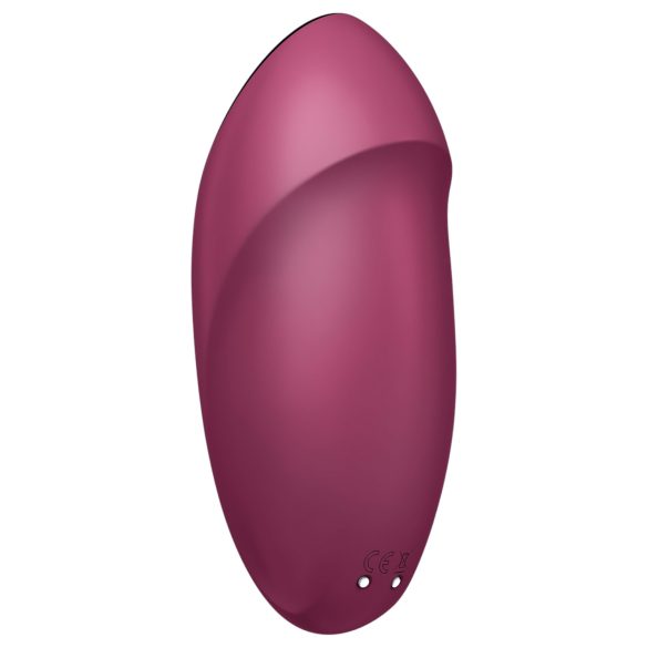Satisfyer Tap & Climax 1 - vibrator și stimulator clitoris 2în1 - roșu