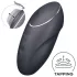 Satisfyer Tap & Climax 1 - vibratoare 2în1 clitoris - negru