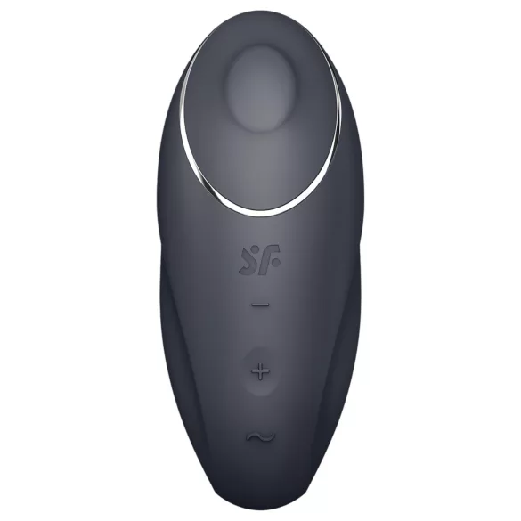Satisfyer Tap & Climax 1 - vibratoare 2în1 clitoris - negru