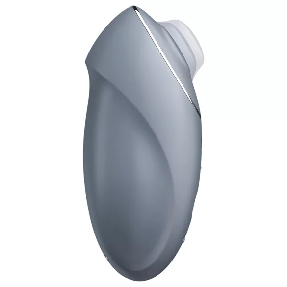 Satisfyer Tap & Climax 1 - vibrator clitoral 2în1 - gri