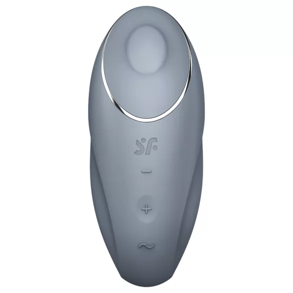 Satisfyer Tap & Climax 1 - vibrator clitoral 2în1 - gri