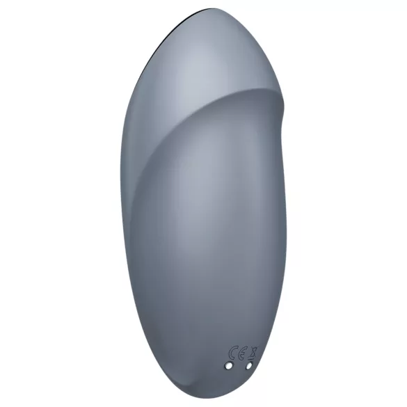Satisfyer Tap & Climax 1 - vibrator clitoral 2în1 - gri