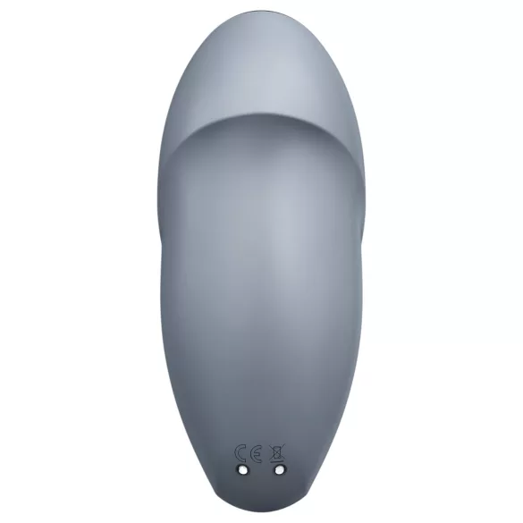 Satisfyer Tap & Climax 1 - vibrator clitoral 2în1 - gri