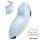Satisfyer Tap & Climax 2 - Stimulator clitoris și vibrator 2în1 (albastru)