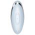 Satisfyer Tap & Climax 2 - Stimulator clitoris și vibrator 2în1 (albastru)