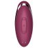 Satisfyer Tap & Climax 2 - 2în1 stimulent clitoridian și vibrator (roșu)