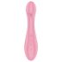 Satisfyer G-Force - vibrator reîncărcabil rezistent la apă pentru punctul G (roz)