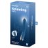 Satisfyer Spinning Vibe 1 - vibrator cu cap rotativ pentru punctul G (albastru)