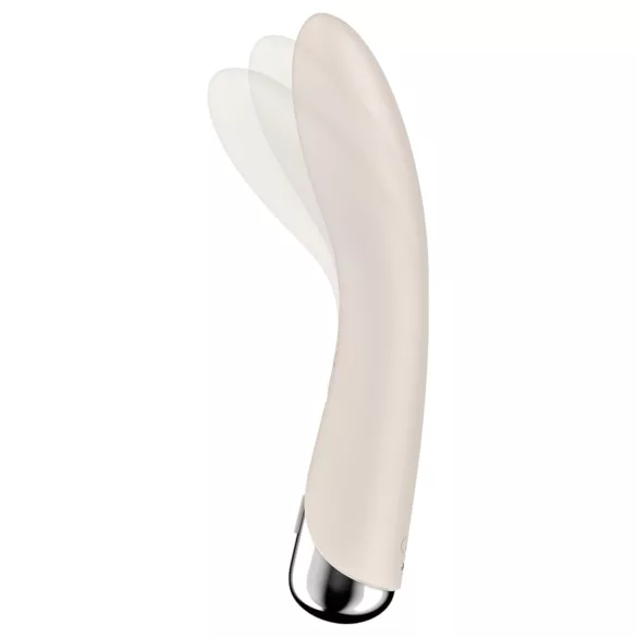 Satisfyer Spinning Vibe 1 - vibrator rotativ pentru punctul G - bej