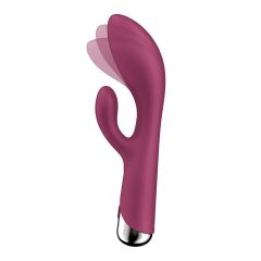   Satisfyer Spinning Rabbit 1 - Vibrator cu braț rotativ pentru clitoris (roșu)