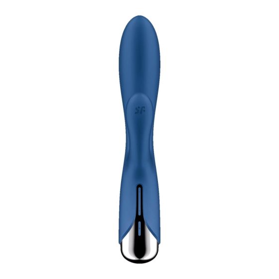 Satisfyer Spinning Rabbit 1 - vibrator cu braț rotativ pentru clitoris (albastru)