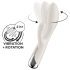 Satisfyer Spinning Rabbit 1 - vibrator pentru clitoris cu braț rotativ - bej