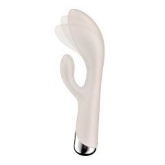   Satisfyer Spinning Rabbit 1 - vibrator cu braț rotativ pentru clitoris (bej)