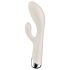 Satisfyer Spinning Rabbit 1 - vibrator pentru clitoris cu braț rotativ - bej