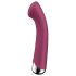 Satisfyer - Vibrator pentru punctul G cu cap rotativ - roșu