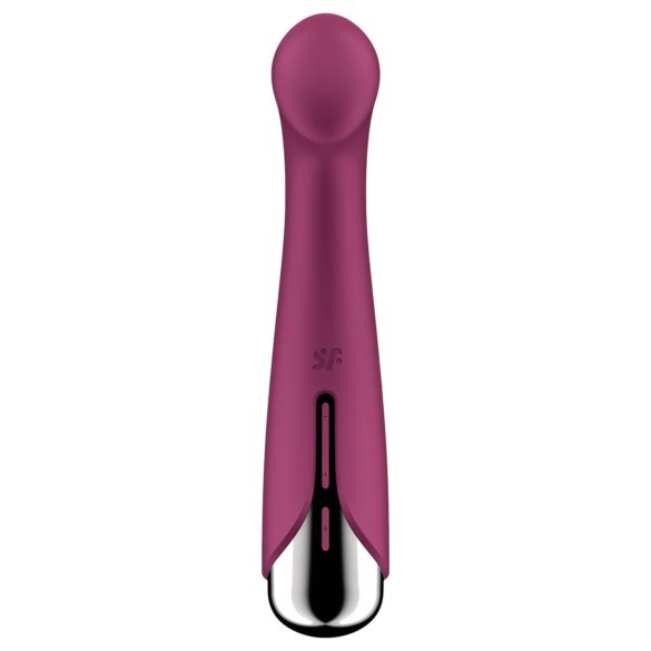 Satisfyer - Vibrator pentru punctul G cu cap rotativ - roșu