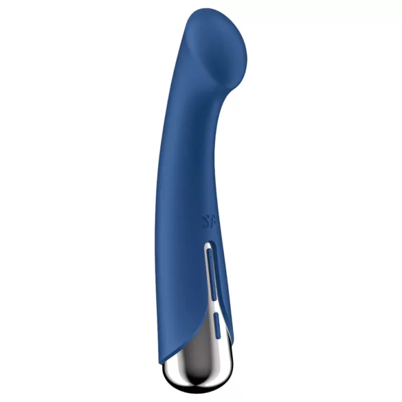 Satisfyer - Vibrator pentru punctul G cu cap rotativ - albastru