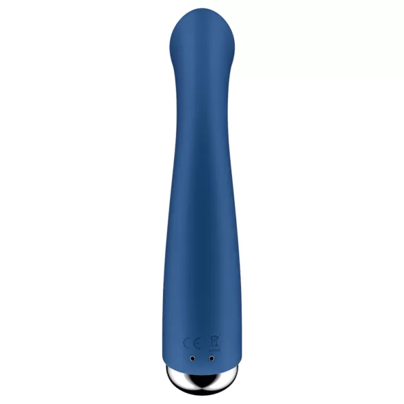 Satisfyer - Vibrator pentru punctul G cu cap rotativ - albastru