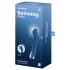 Satisfyer - Vibrator pentru punctul G cu cap rotativ - albastru
