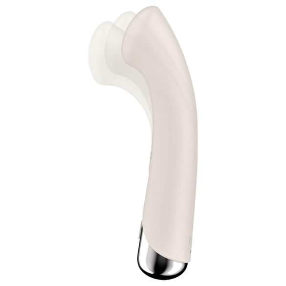 Satisfyer - Vibrator pentru punctul G cu cap rotativ - bej