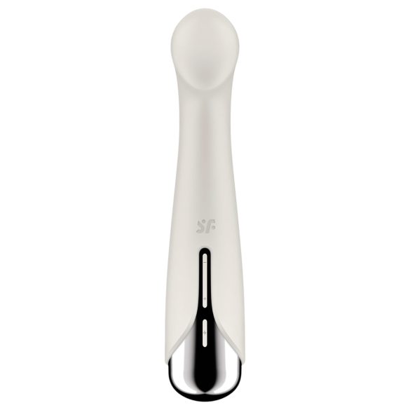 Satisfyer - Vibrator pentru punctul G cu cap rotativ - bej