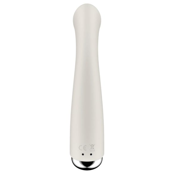 Satisfyer - Vibrator pentru punctul G cu cap rotativ - bej