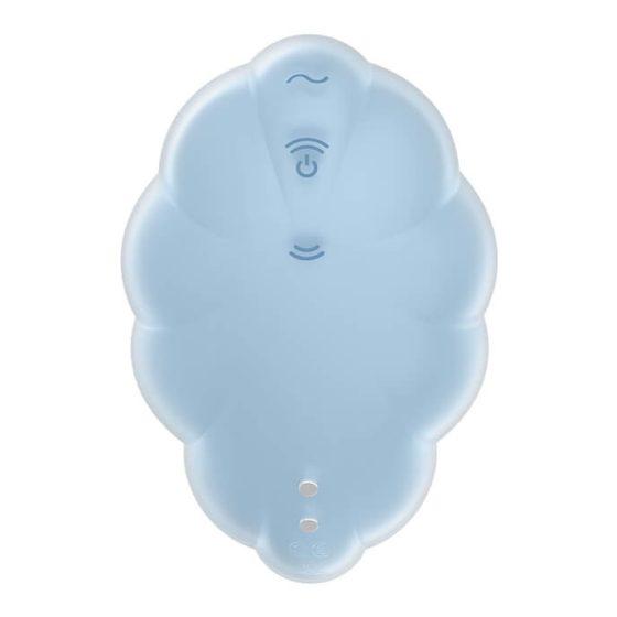 Satisfyer Cloud Dancer - Stimulator de clitoris cu unde de aer, reîncărcabil (albastru)