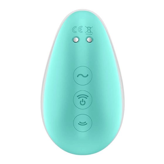 Satisfyer Pixie Dust - Stimulator clitoridian cu unde de aer reîncărcabil (menta-roz)