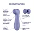 Satisfyer Pro 2 Gen3 - stimulator clitoris cu unde de aer inteligent - mov