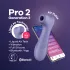 Satisfyer Pro 2 Gen3 - stimulator clitoris cu unde de aer inteligent - mov