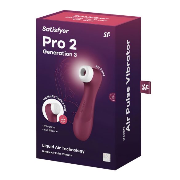 Satisfyer Pro 2 Gen3 - stimulator clitoridian cu unde de aer - reîncărcabil