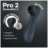 Satisfyer Pro2 Gen3 - stimulator clitoris cu unde de aer - gri închis
